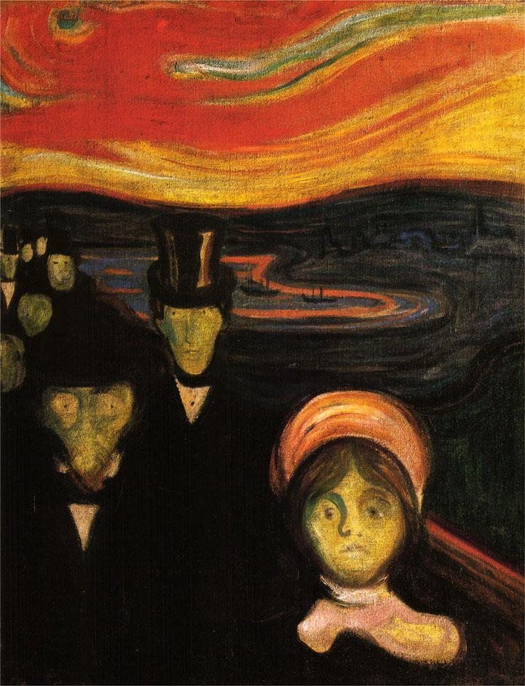 Edvard Munch Anxiety